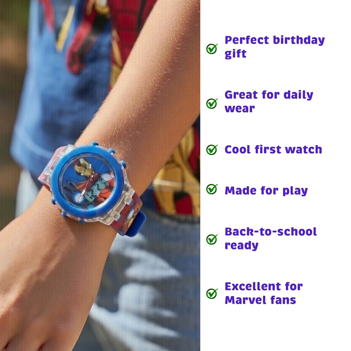 Marvel Iron Man Kids Digital Watch