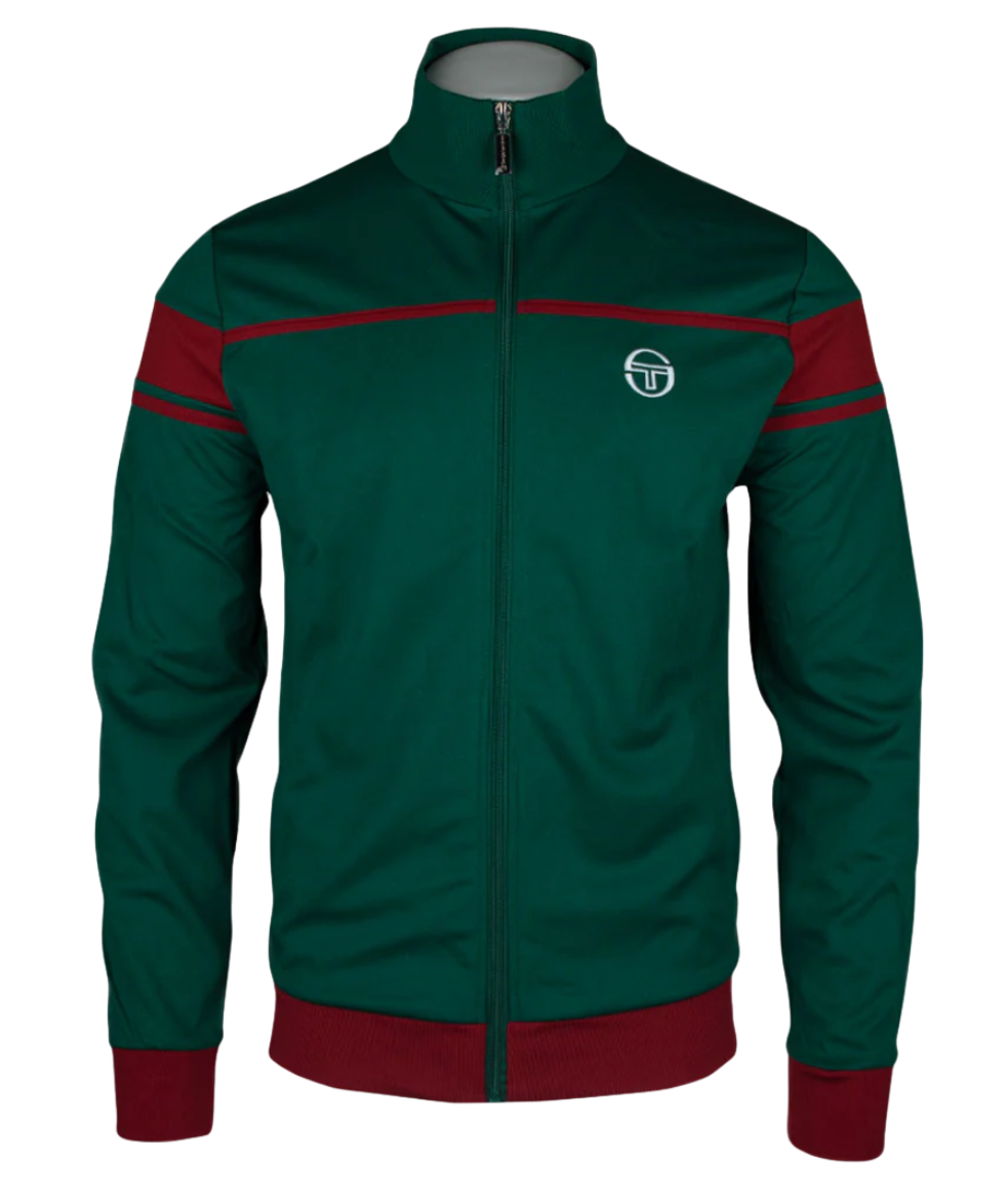 Sergio Tacchini Damarindo Track Top – Retro Casual Full Zip Jacket