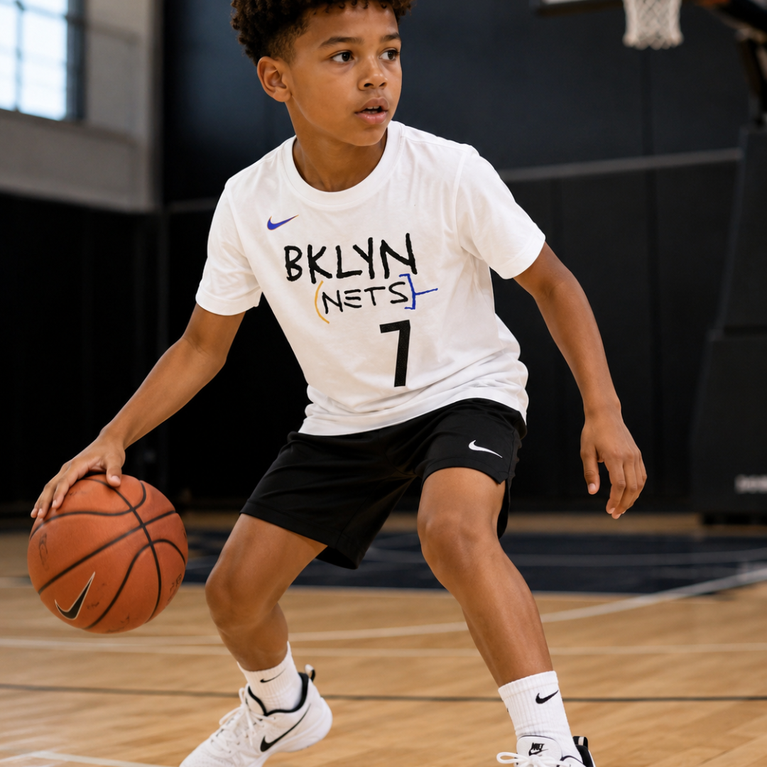 Nike NBA Kevin Durant Brooklyn Nets No.7 Unisex Junior T-Shirt