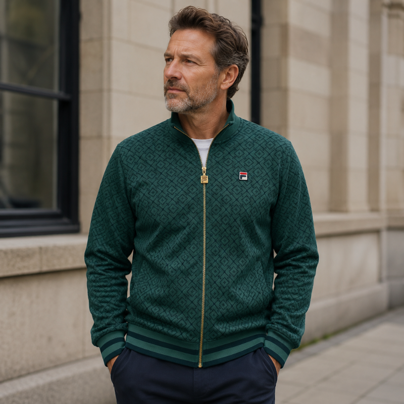 FILA Vintage Roberto Track Mens Jacket