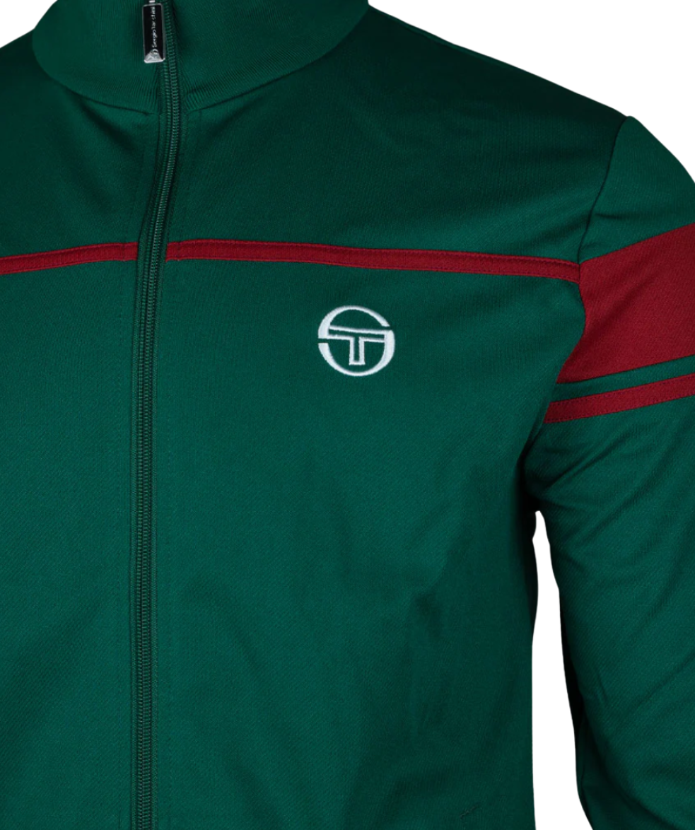 Sergio Tacchini Damarindo Track Top – Retro Casual Full Zip Jacket