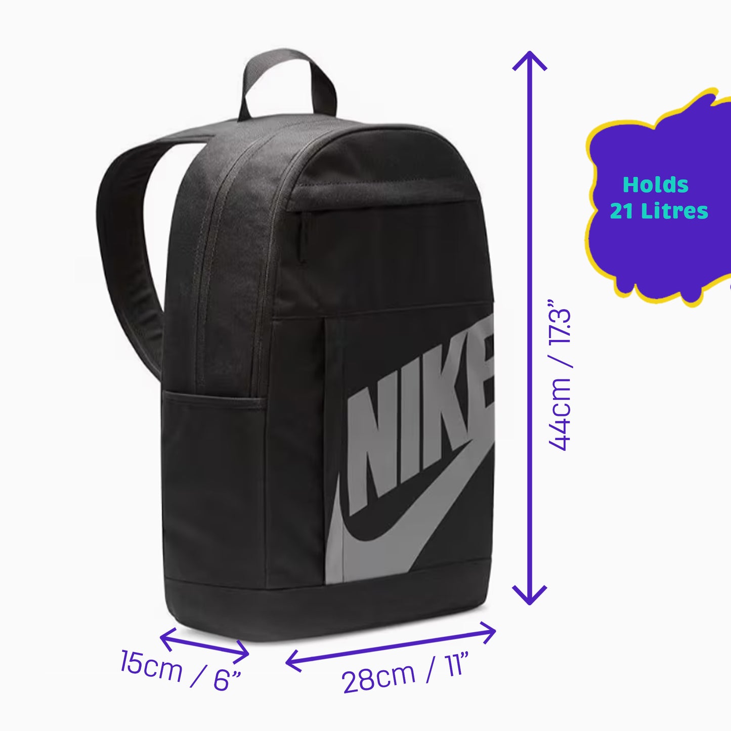 Nike Elemental 2.0 Backpack Anthracite