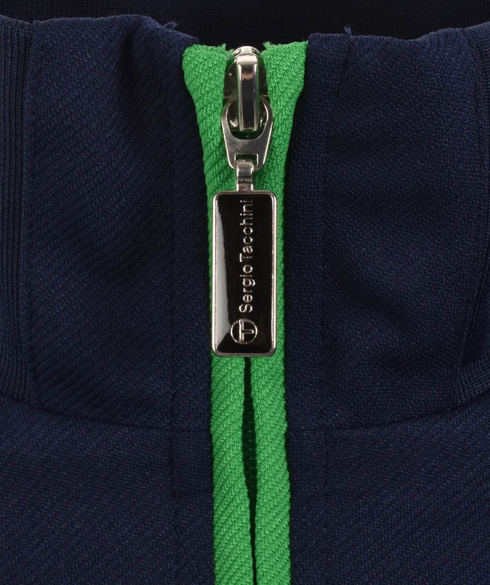 Sergio Tacchini Damarindo Track Top – Retro Casual Full Zip Jacket