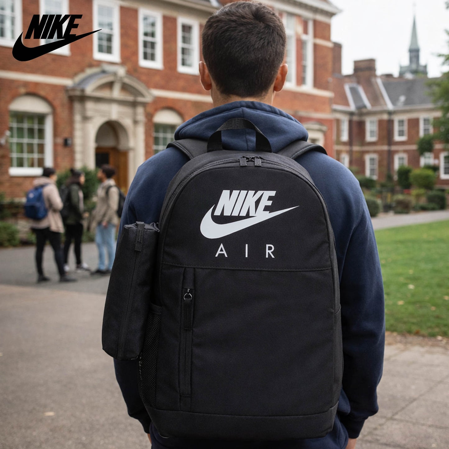 Nike Air Backpack Black / White