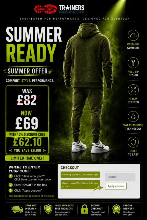 NIKE OPTIC TRACKSUIT GREEN