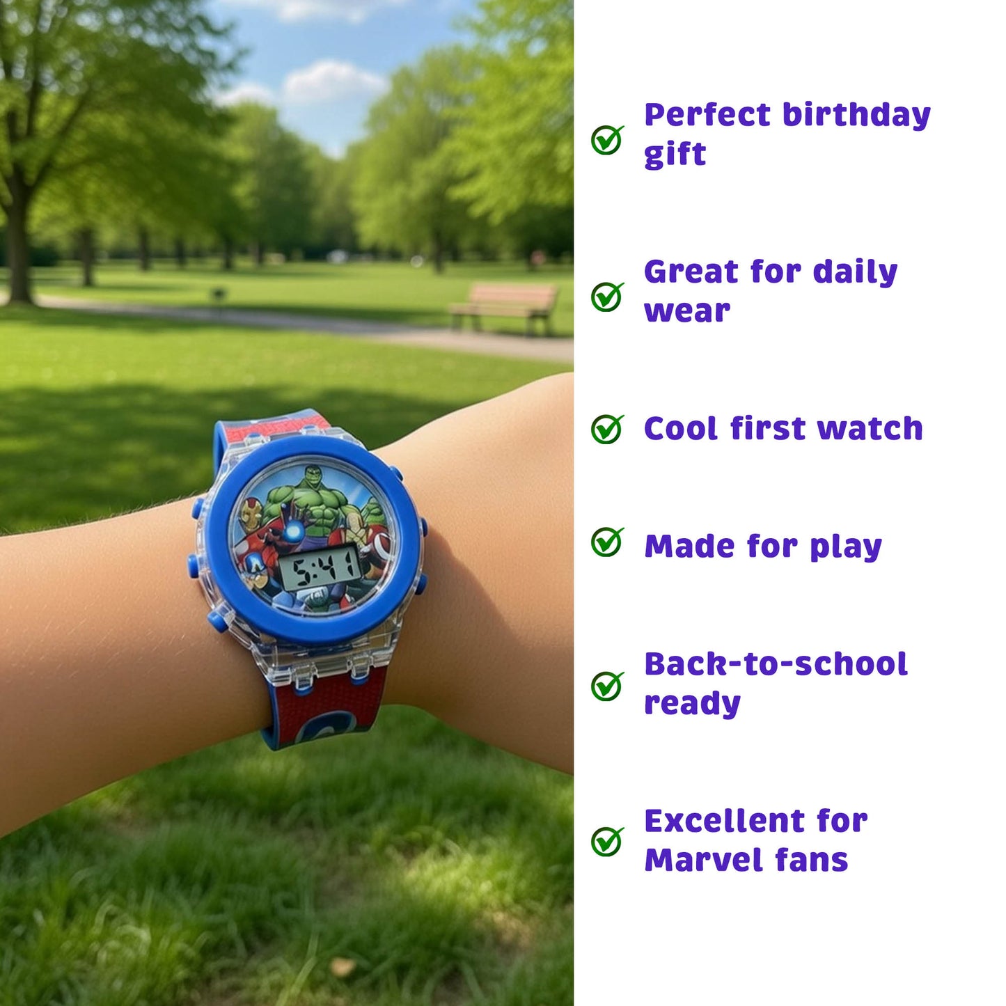 Marvel Avengers Kids Digital Watch
