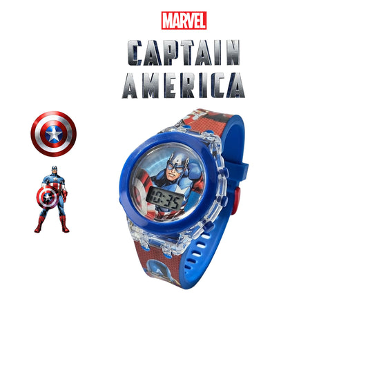 Marvel Captain America Kids Digital Watch